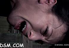 This Extreme Toy Play Excites the Brunette Hottie in Bdsm