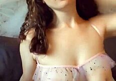 oh, miss daisy mae sucking dildo and fingering wet pussy with syren!