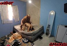 demolishing the woodpecker's cabin with big black cock bareback action