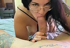 Morena removes condom from best friend for harder fuck and creampie 😍