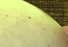 Smiley bends over for oiled doggystyle fucking