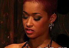 I’m Obsessed with Black Lesbo Femdom Strapon Dominating White Sub