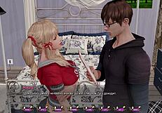 3D animated porn with BDSM and kissing scenes