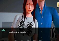 My new family 224: A visual novel-style erotic experience