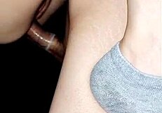 My Best Friend's Cute Sister Rides A Pro And Eats Fresh Cum