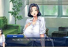 Heroine Miki's transformation in Seigi no Henshin with English subtitles and a creampie scene