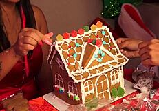 Making a Gingerbread House - Let's Do It Part 2
