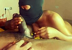 Mandigo In Waps Getting His Massive Cock Wet And Sucked To The Balls By Camel Toe Pussy