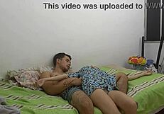 Stepsister enters room for shirt but gets anal fucked in taboo homemade party