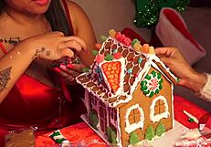 Making a Gingerbread House - Let's Do It Part 2