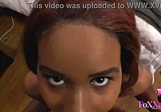 Jenna foxx drains barrett blades dick with mouth blowjob