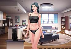 Complete gameplay features photoshoot with girlfriend and friend in anime style