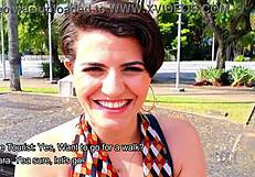 tourist finds a match with clara lady snow in brazil