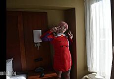 Behind-The-Scenes Cosplay Fun With Kitti Myx In Anime Costumes