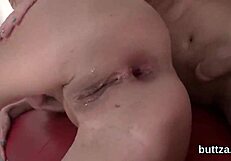 Want to see the petite teen nailed in asshole?