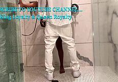 Royal B копнее за огромния кур на татко и горещата кума!