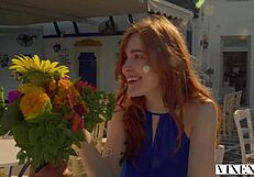 Vixen Redhead Stuns with Beauty in Wild Doggystyle Action