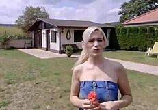 Blonde Milf Unleashes Raw Power in Outdoor Sex Clash