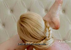 lexi luna enjoys a sensual massage with licking