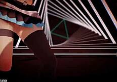 Adorable Girls Dancing to Luvoratorrrrry in MMD R18