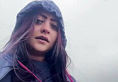 Novinha Rabuda Caught Flashing Big Ass on Public Beach