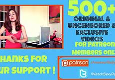 Super hot teen girl dances in sexy lingerie while getting fucked hard