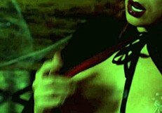 Hot wax drips on big clit and nipples!