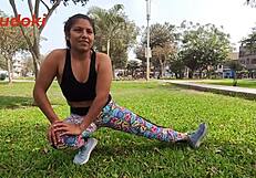 Latina milf tricked me into hardcore banging at home instead of workout