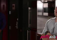 Can Cadence Lux Handle Big Cock While Husband Showers? Watch Her Cum!