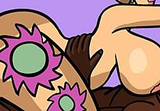 Slutty stripper fucks her lawyer for free service.