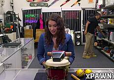 Pawnee Babe Kitty Catherine Fucked In The Back Office!