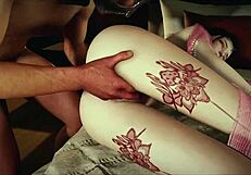 3D big tits cosplay slut sucks monster cock