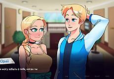 Blonde Rides Monster Cock in Woodchester Gameplay