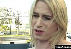 Damn, Dude Falls Hard For Shemale Asshole Temptation!