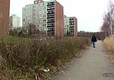 Young boy seduces mature milf from the street to get first experience