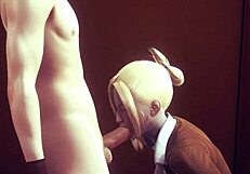 Annie Leonhart’s hot handjob in Shingeki no Kyojin hentai