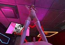 Cyberpunk whore in 3d sfm animation featuring asian ass, pov boobs, game compilation, anime hentai