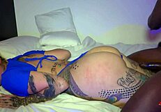 Queen Alexxa Vice Takes Massive Black Cock Deep in Her Ass