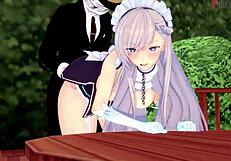 Belfast Couple Fucking Hard in Restaurant, Full Movie on Sheer Fantasyking3