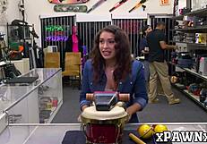 Pawnee Babe Kitty Catherine Fucked In The Back Office!