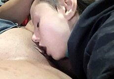 Wow! Girlfriend Licks and Drinks All My Pussy Juices - Lesbian Illusion Girls