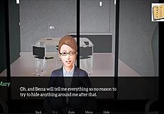 Teen 18+ with big tits and ass enjoys milf's monster cock in amateur game