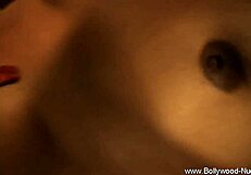 Indian Brunette MILF Undresses Sensually, Clothes Ripped In Striptease