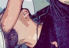 animação gay explores intense cartoon action with a submissive twist