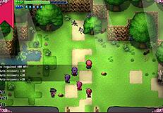 Massage chair makes witch cry in hentai