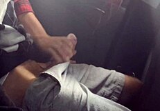 Watch me risk it all jerking off in public for that student!