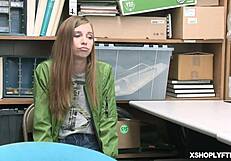 Lp officer bends Ava Parker over for stretched pussy pounding