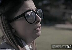 Fetish Teen Rimmed and Banged Hard in Group Threesome