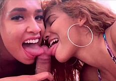 Venus fucks my cuckold husband as gift