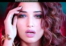 tamanna swings and shakes her deep navel beautifully